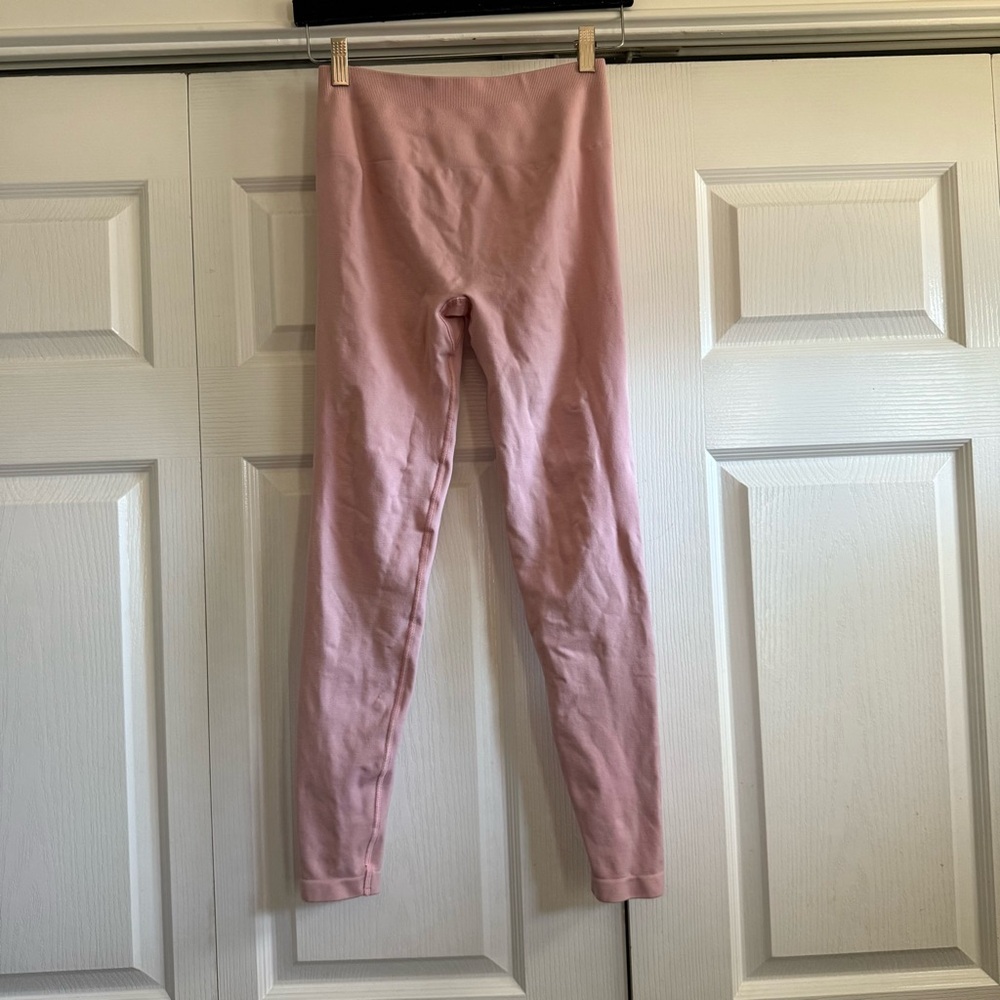 Alphalete Pink High-Waisted Leggings